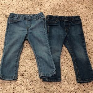 OshKosh Jean Jeggings 18 months